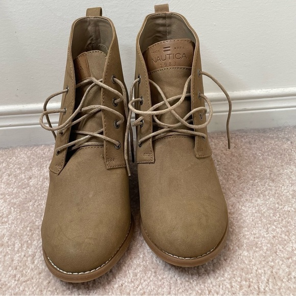 NAUTICA Women’s Galva Faux Leather Wedges in 9.5 - Picture 6 of 17